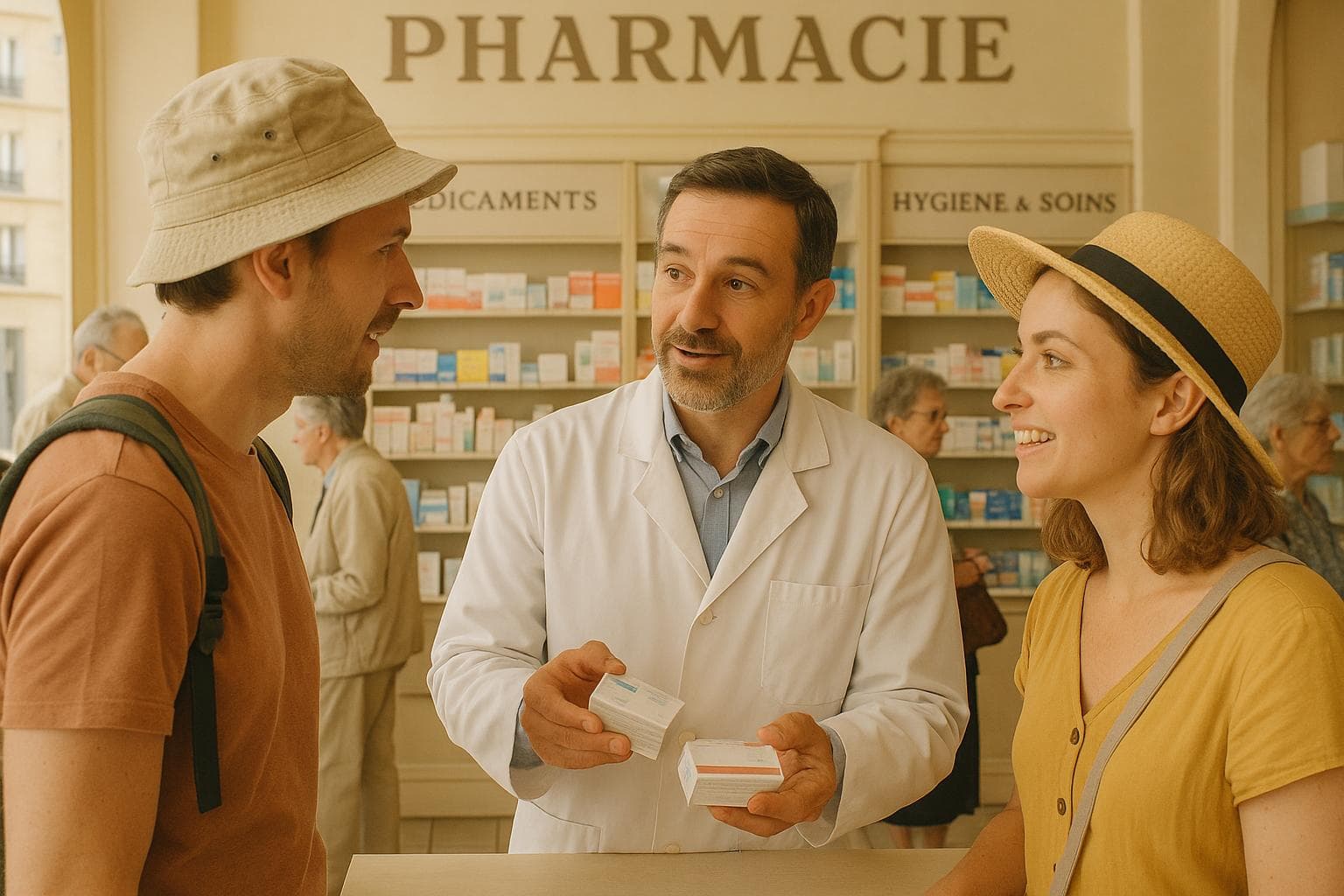 À la pharmacie